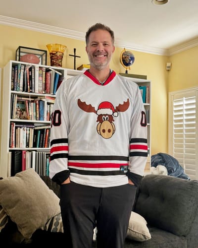 Customer photo review of Christmas Style 'Griswold' Hockey Jersey