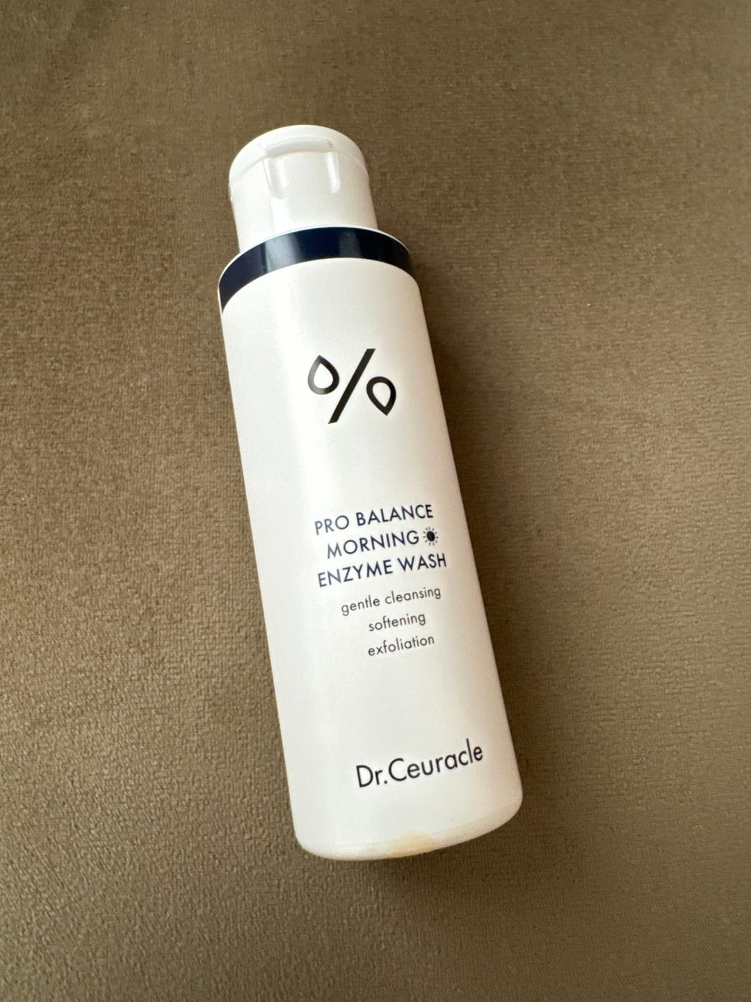 Customer photo review of Enzīmu pūderis ar probiotiķiem Dr.Ceuracle Pro Balance Morning Enzyme Wash