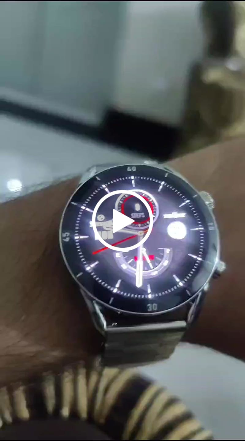 Customer video review of Torque Chain Smartwatch