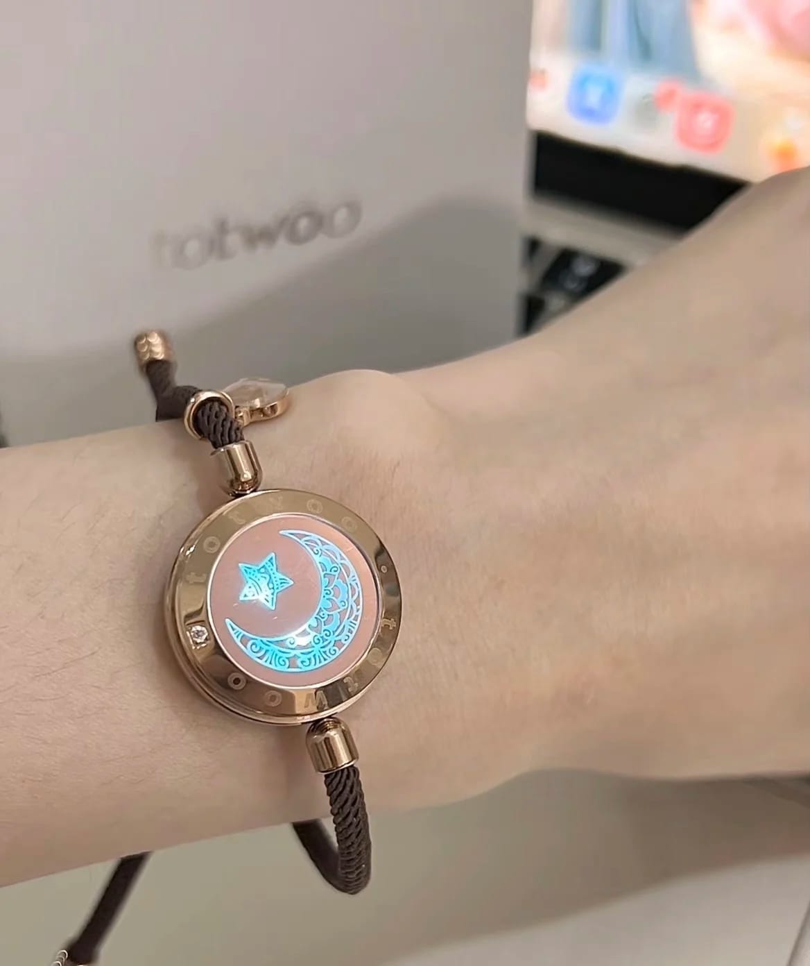 Customer photo review of Pulseras Sol y Luna (2 unidades)