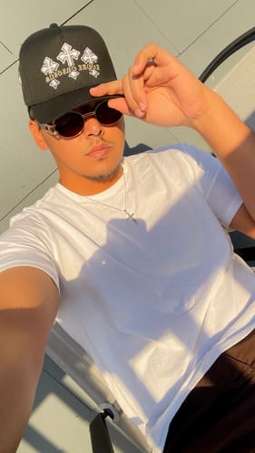 Customer photo review of Crusade Premium Snapback