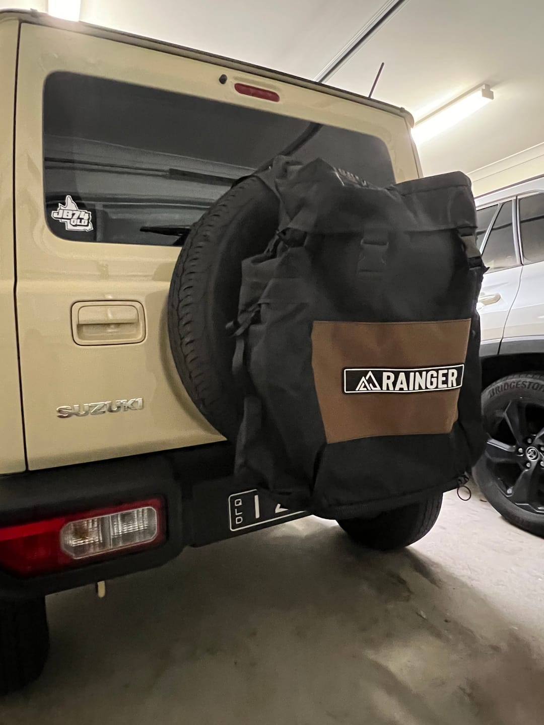 Customer photo review of Rainger Trash Bag - Woodland