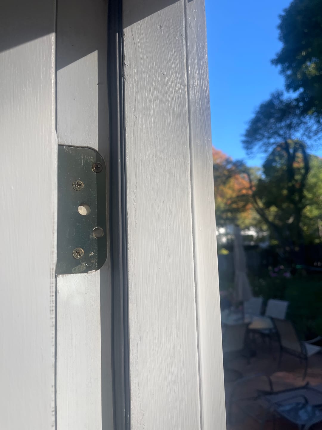 Customer photo review of Pease Slide-On Steel Door Sweep