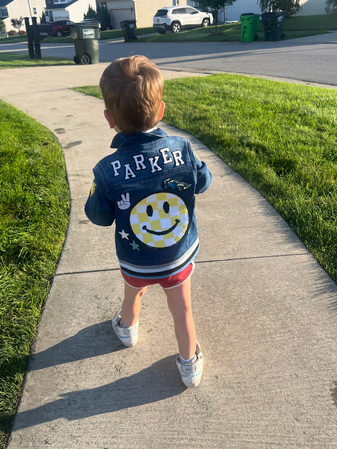 Customer photo review of Super Soft Rib Denim Jacket Little Kid
