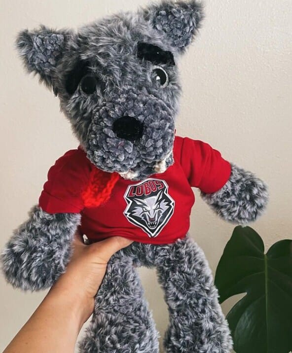 Customer photo review of CUSTOM Plushie HOODIE | Fits BAB and 14 to 16 Inch Stuffed Animals | Teddy Bear Outfit | Plushie Clothing