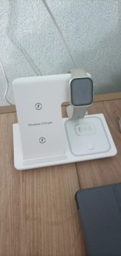 Customer photo review of Chargeur ETM Sans Fil 3 en 1 