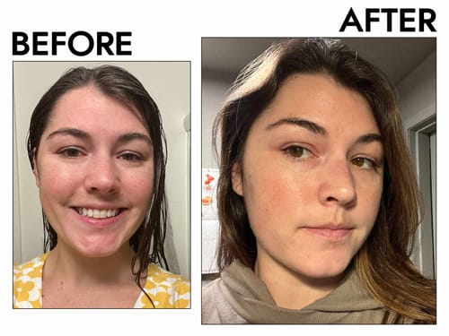 Customer photo review of The Naked Skin Bio-Collagen Mask