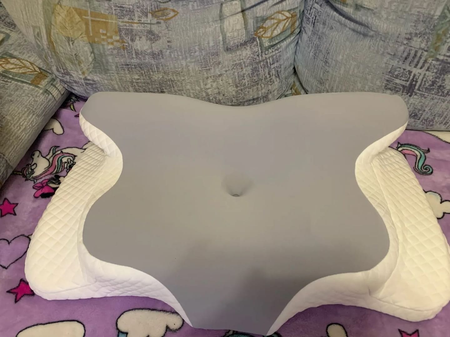 Customer photo review of Dreamers® Relief Pillow - Elevated Thickness