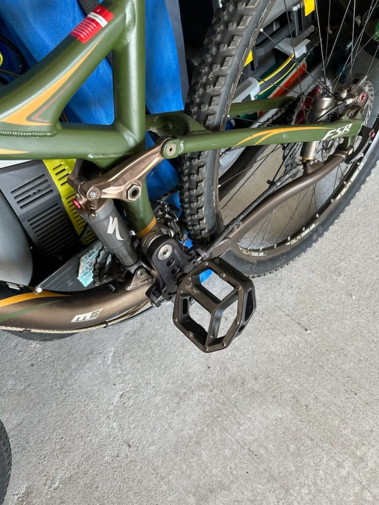Customer photo review of Easy Knees Crank Shortener (Each)