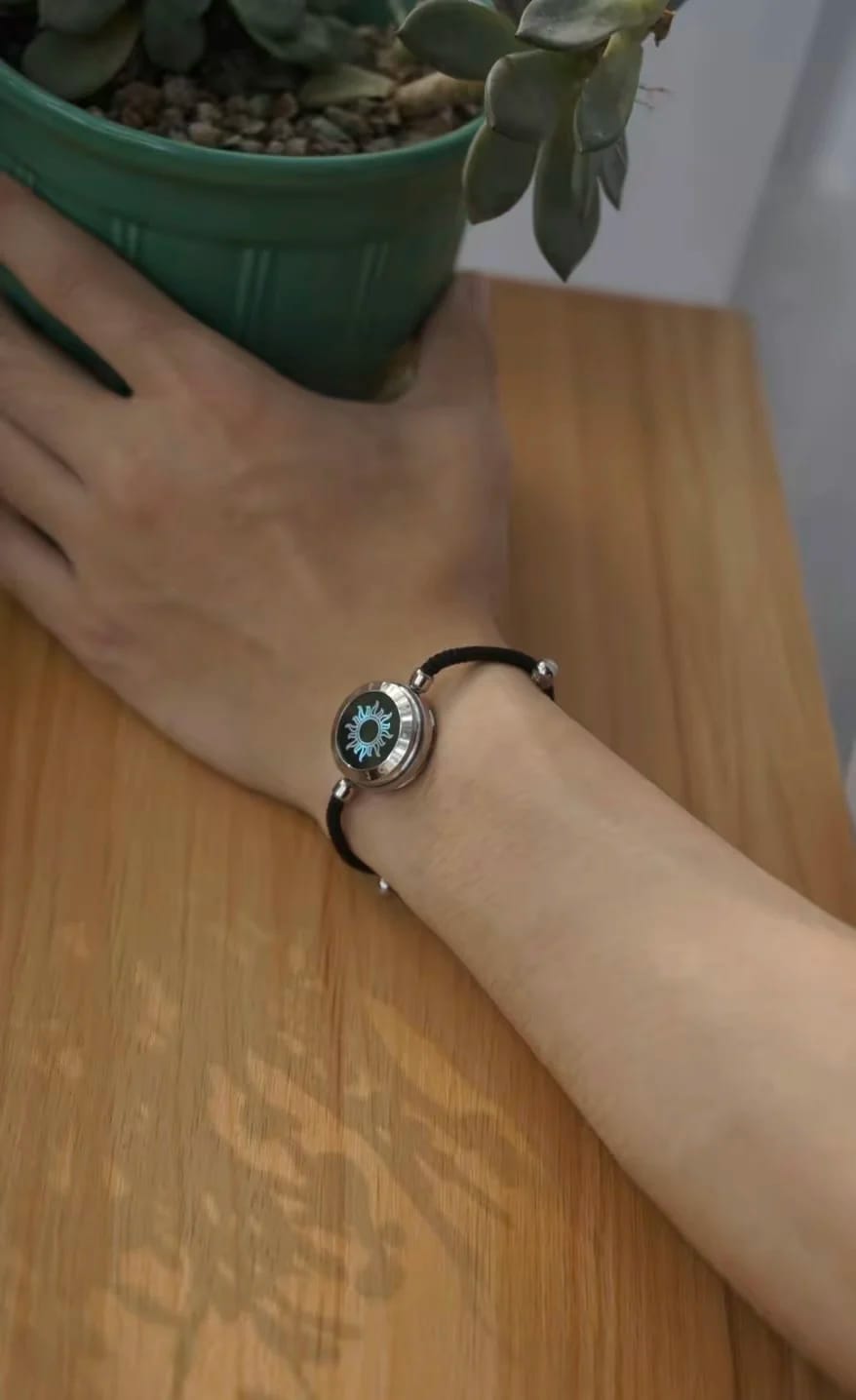 Customer photo review of Pulseras Sol y Luna (2 unidades)