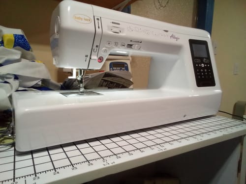 Customer photo review of Babylock Allegro Sewing & Quilting Machine