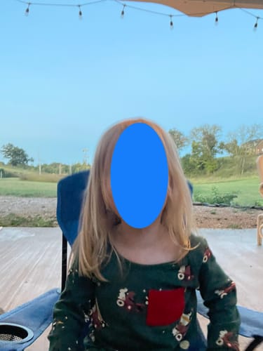 Customer photo review of Stormy Seas Organic T-Shirt & Jogger Playset