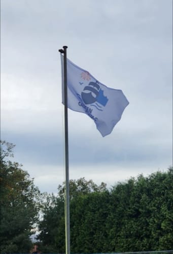 Customer photo review of Fahne inkl. Druck