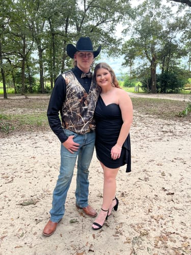 Customer photo review of The Benjamin- Feather Bow Tie