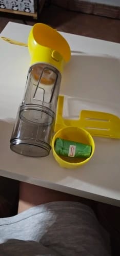Customer photo review of ポータブルワンちゃんボトル