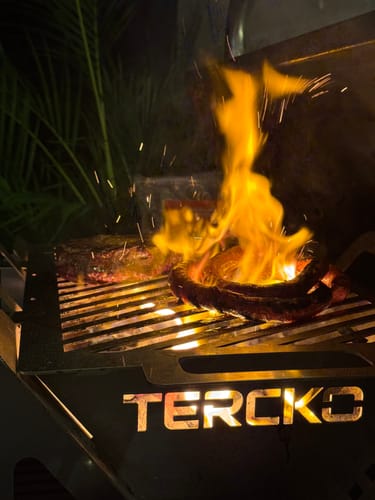Customer photo review of Asador Portátil
