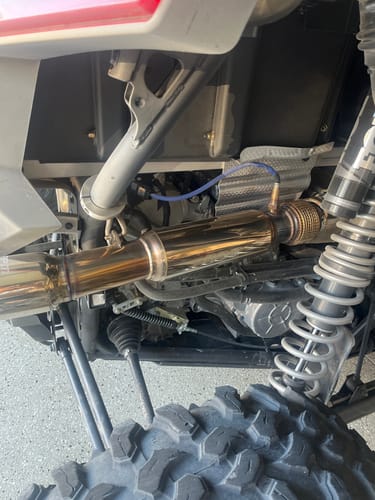 Customer photo review of RPM Exhaust Heat Blanket - Polaris RZR - Can Am X3
