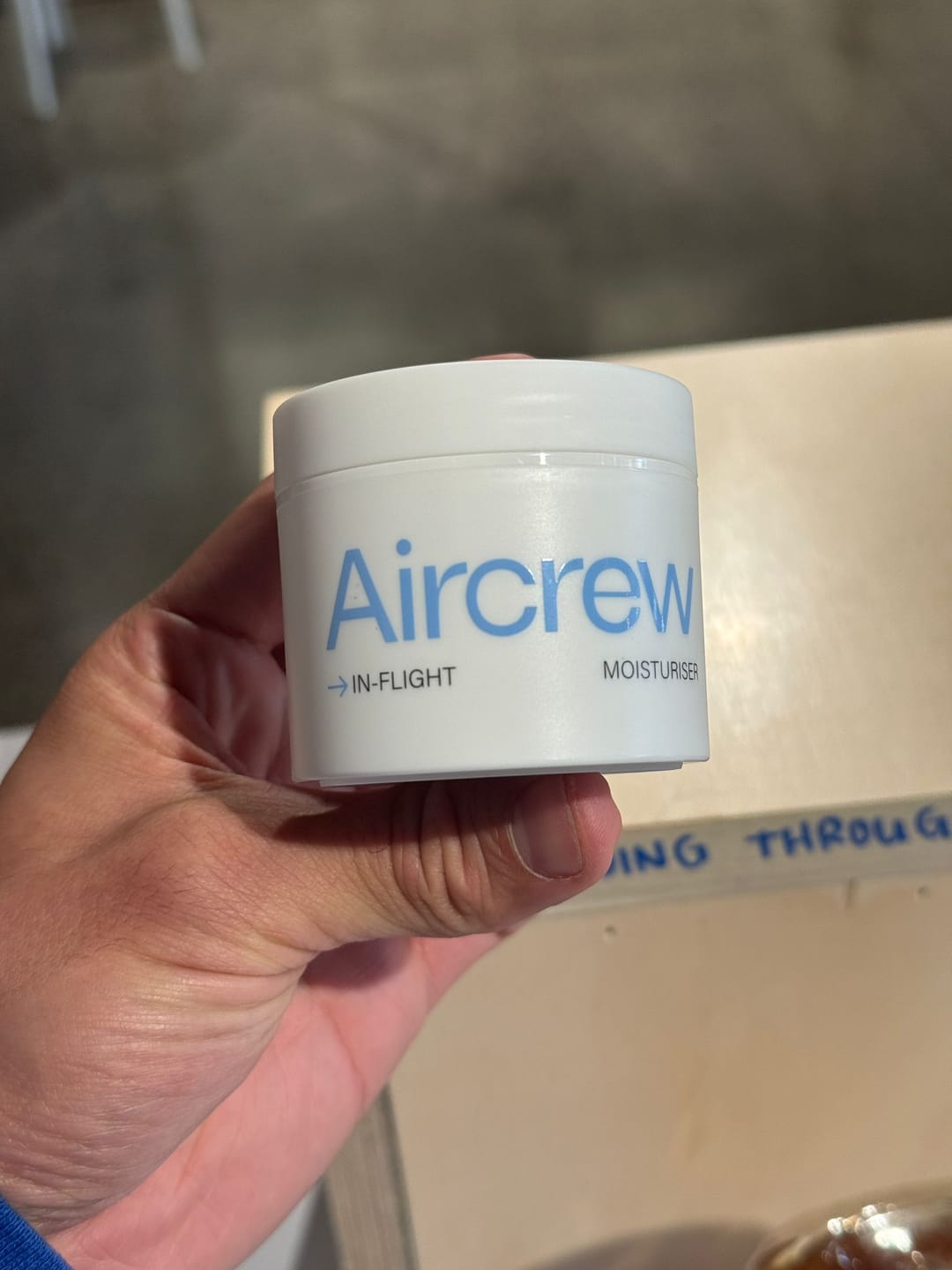 Customer photo review of In-Flight Moisturiser