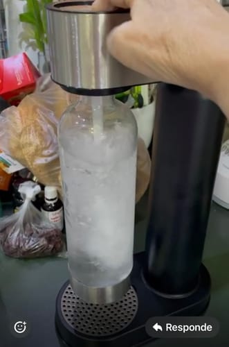 Customer photo review of Intercambio A Domicilio De Cilindro De CO₂