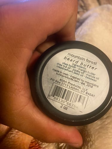 Customer photo review of Beard Butter By Kuhn Products - 2 oz All Natural