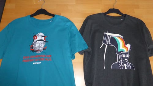 Customer photo review of PREMIUM SHIRT BUBEN • TV BRAINWASH