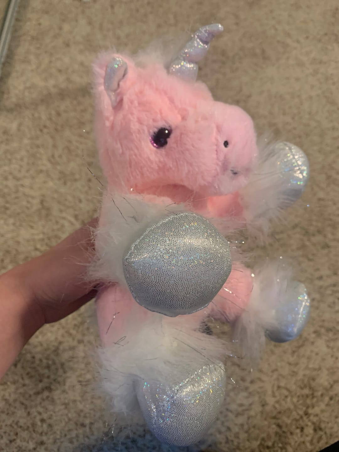 Customer photo review of RECORDABLE STUFFED Animal, 8" Plushie, Ultrasound Plush, Memorial Bear, Military Deployment, Personalized, Mother's Day, Easter Gift