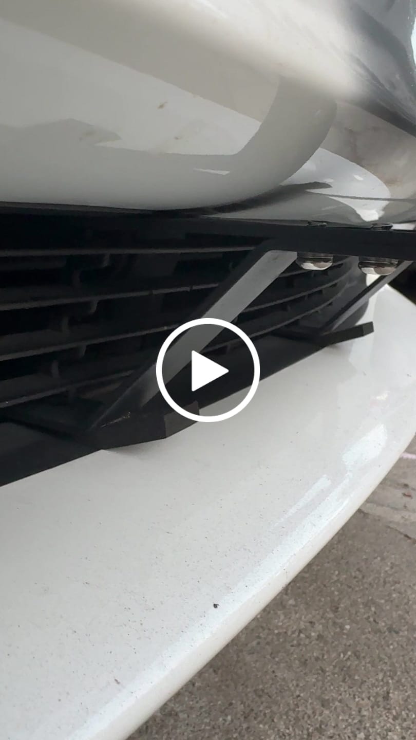 Customer video review of EVAAM® No Drill Front License Plate Frames Covers for Tesla Model 3/Y (2017-2023)