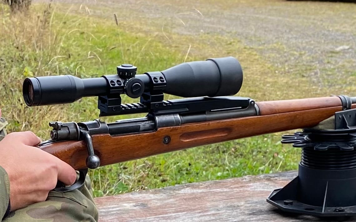 Customer photo review of Ultra Low-profile Mauser K98k NDT Scope Mount Gen 3 picatinny rail