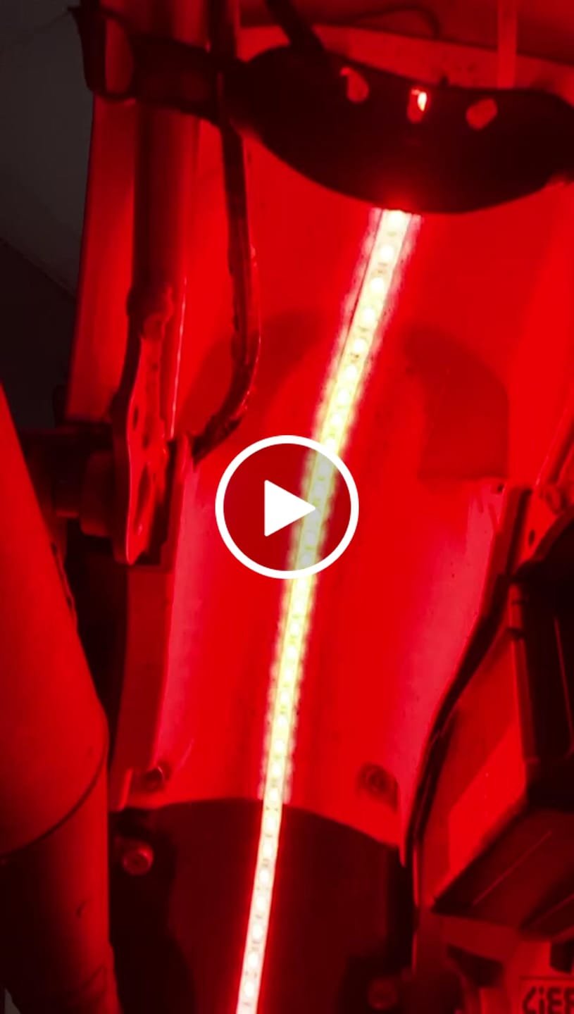 Customer video review of Submersible Marine LED strip lights for boats with IP68 waterproof rating SMD 5050