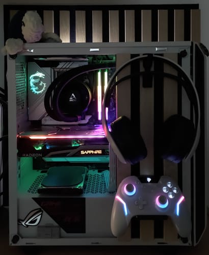 Customer photo review of EasySMX® X20 Multiplatform Gaming Controller with Trigger Lock And Hall Effect Sensors