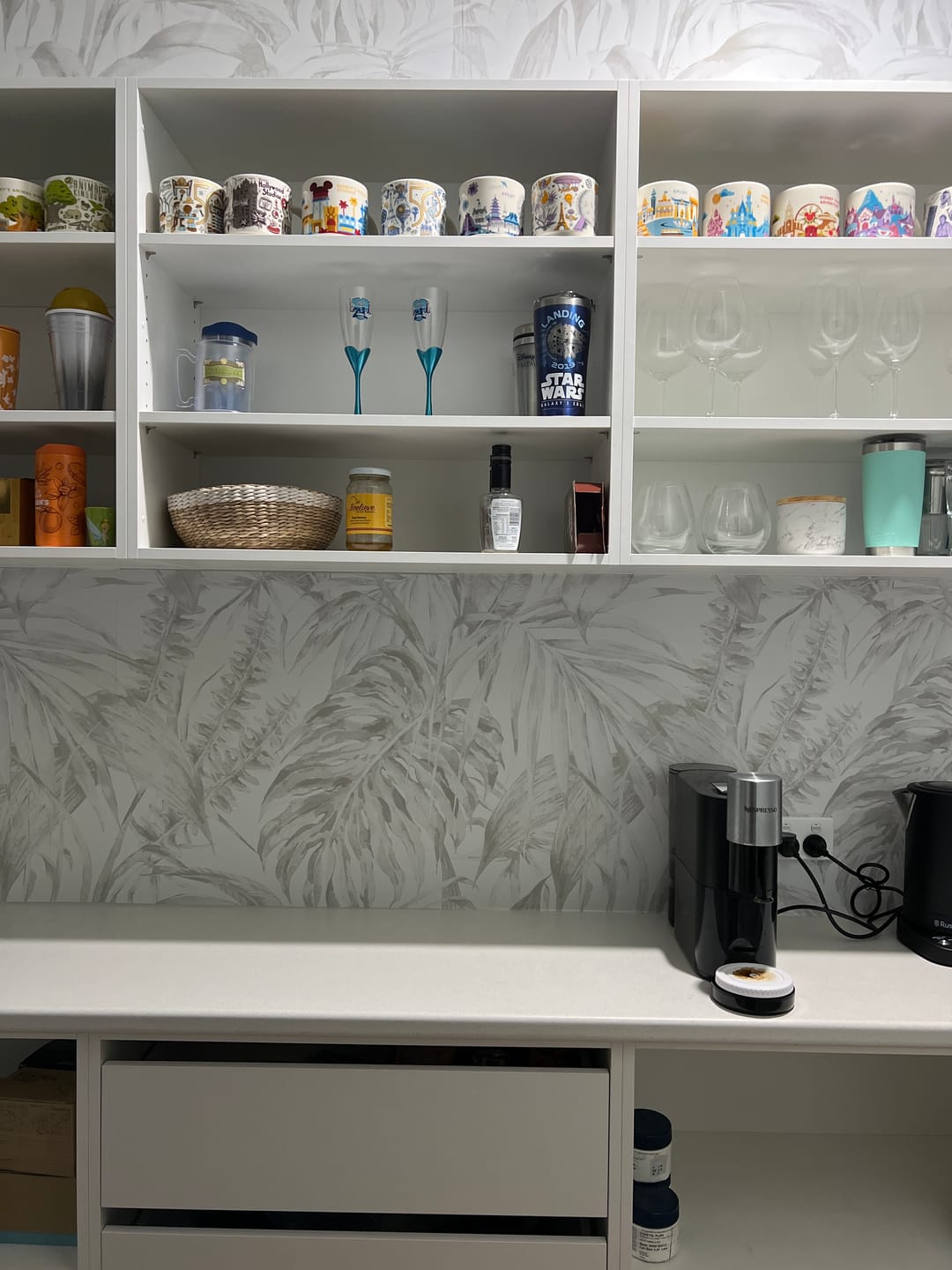 Customer photo review of Jungle Green Wallpaper
