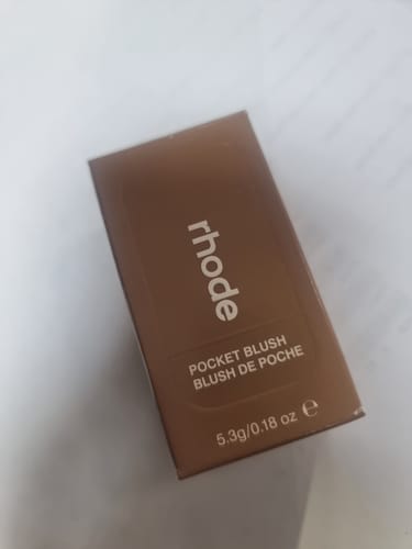 Customer photo review of pocket blush - toasted teddy -  bronze terracotta