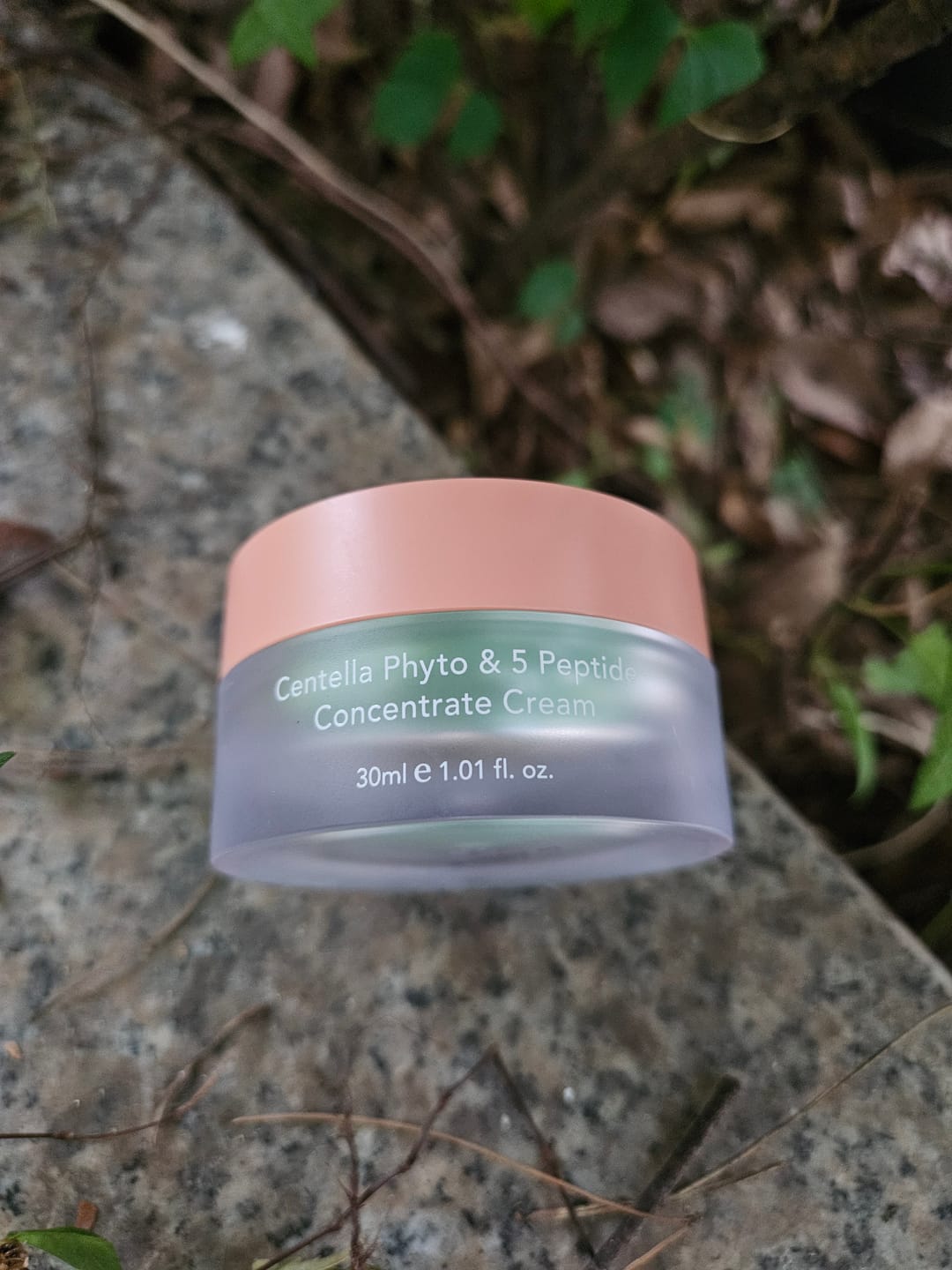 Customer photo review of CENTELLA phyto & 5 peptide concentrate cream 30ml