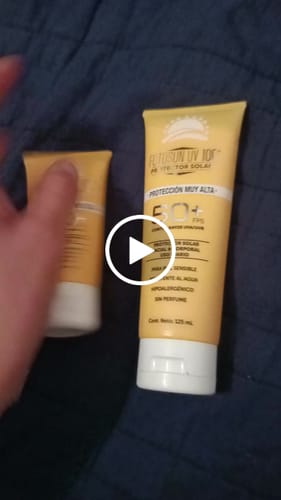 Customer video review of Protector Solar Fotosun Facial y Corporal