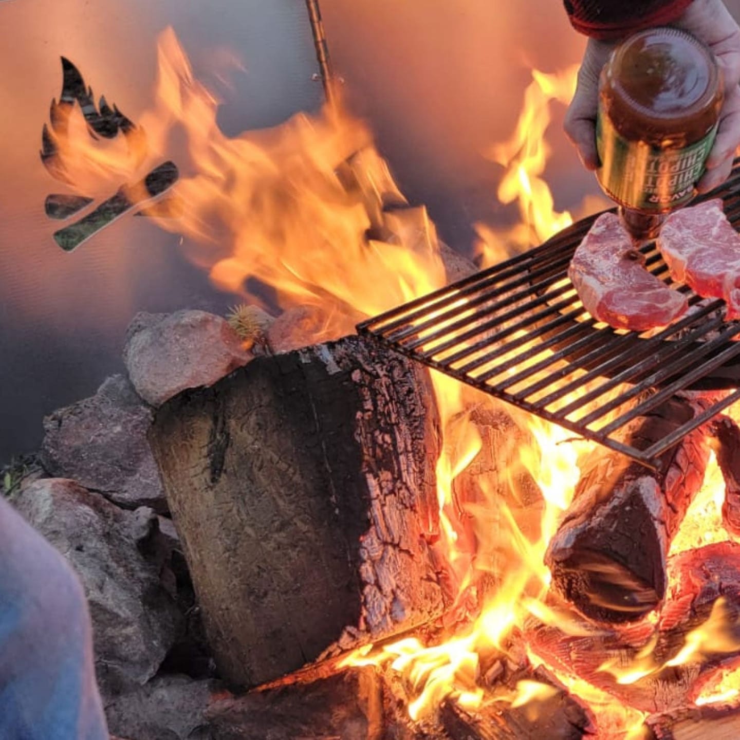 Customer photo review of The Original Fire Reflector