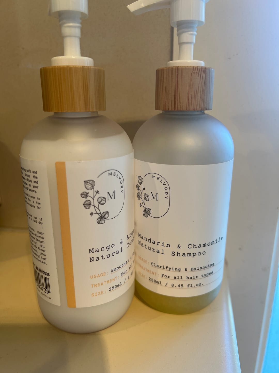 Customer photo review of SHAMPOO, CONDITIONER & HAIR BRUSH BUNDLE