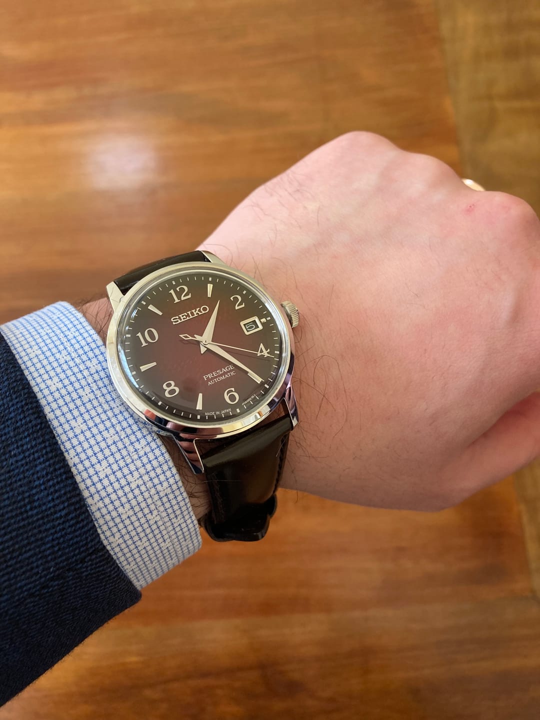 Customer photo review of Reloj Seiko Presage Cocktail Automático SRPE41 Made in Japan