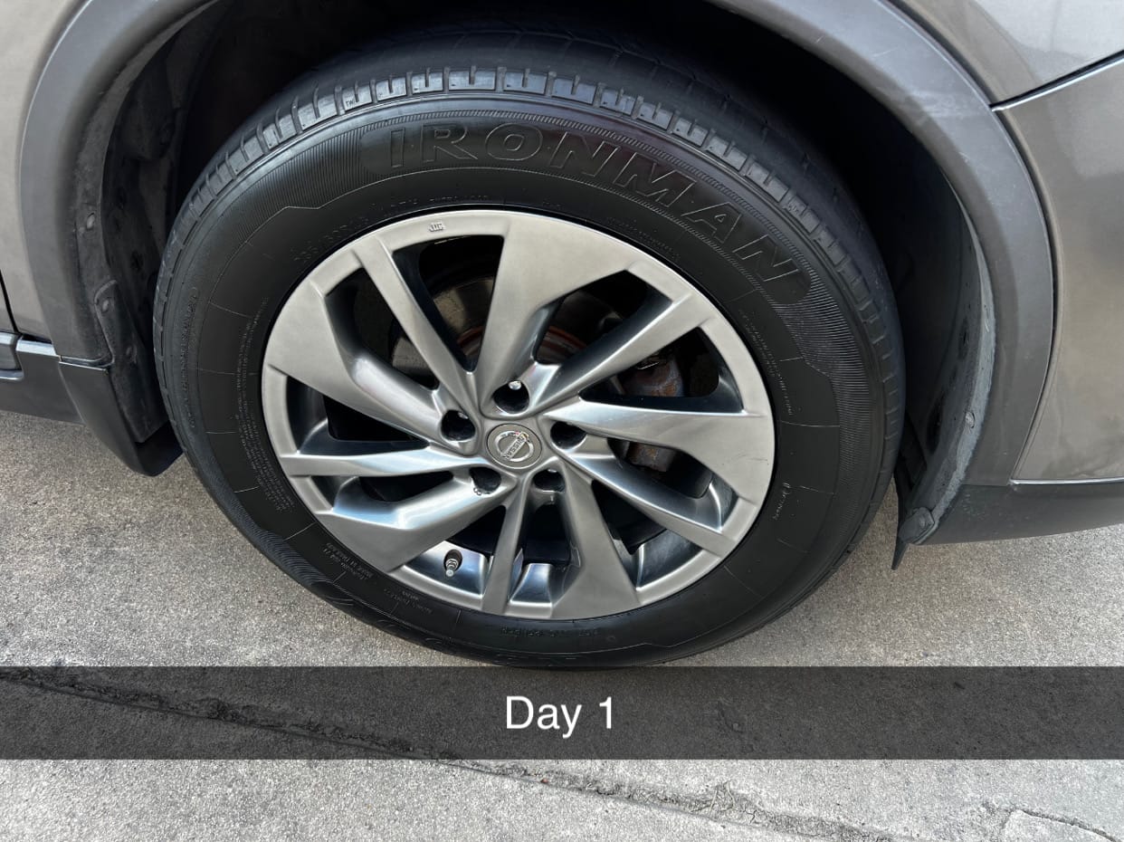 Customer photo review of GHOST - Tire Sealant