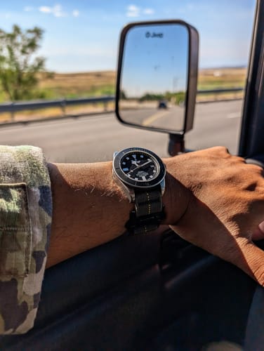 Customer photo review of The WOE-ZA Commando Strap (NEW!)