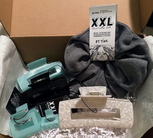 Customer photo review of Hair Claw XXS