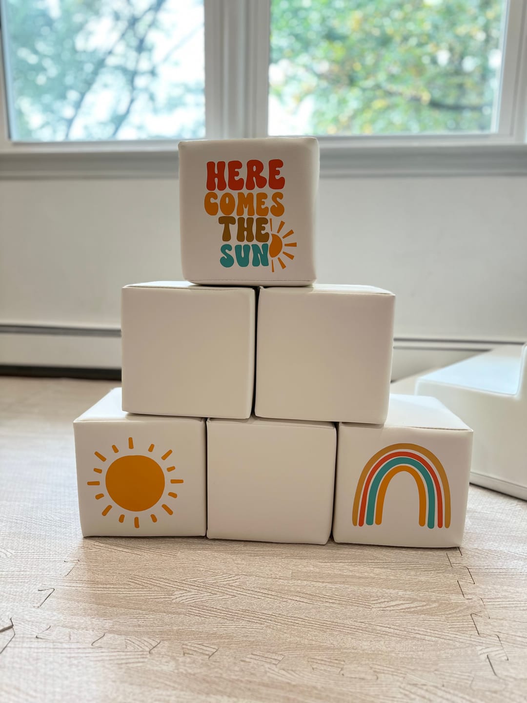 Customer photo review of Soft Play -6 -Cubes 8"