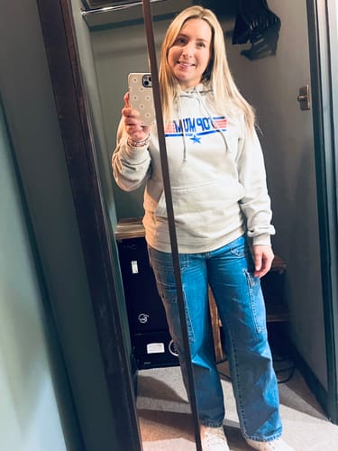 Customer photo review of Top Mum Hoodie