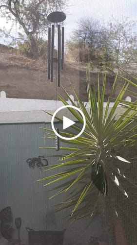 Customer video review of In The Loving Memory Personalized Wind Chimes Gifts