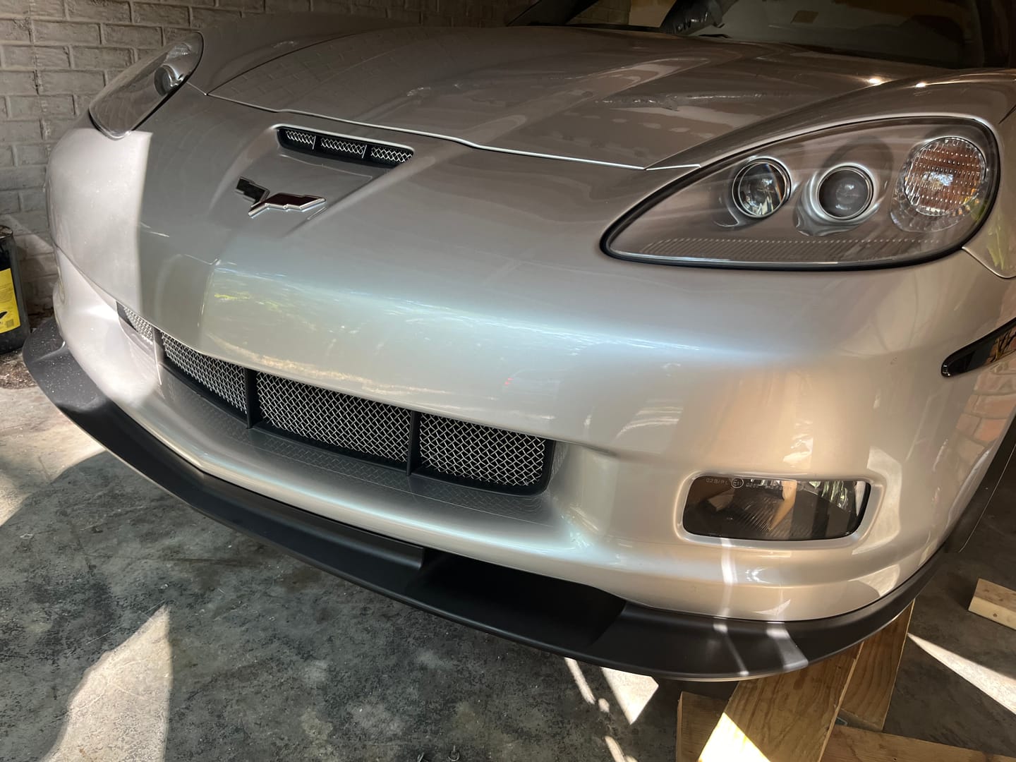 Customer photo review of Corvette C6 Grand Sport / Z06 Front Splitter Lip & Side Skirts Rocker Panels
