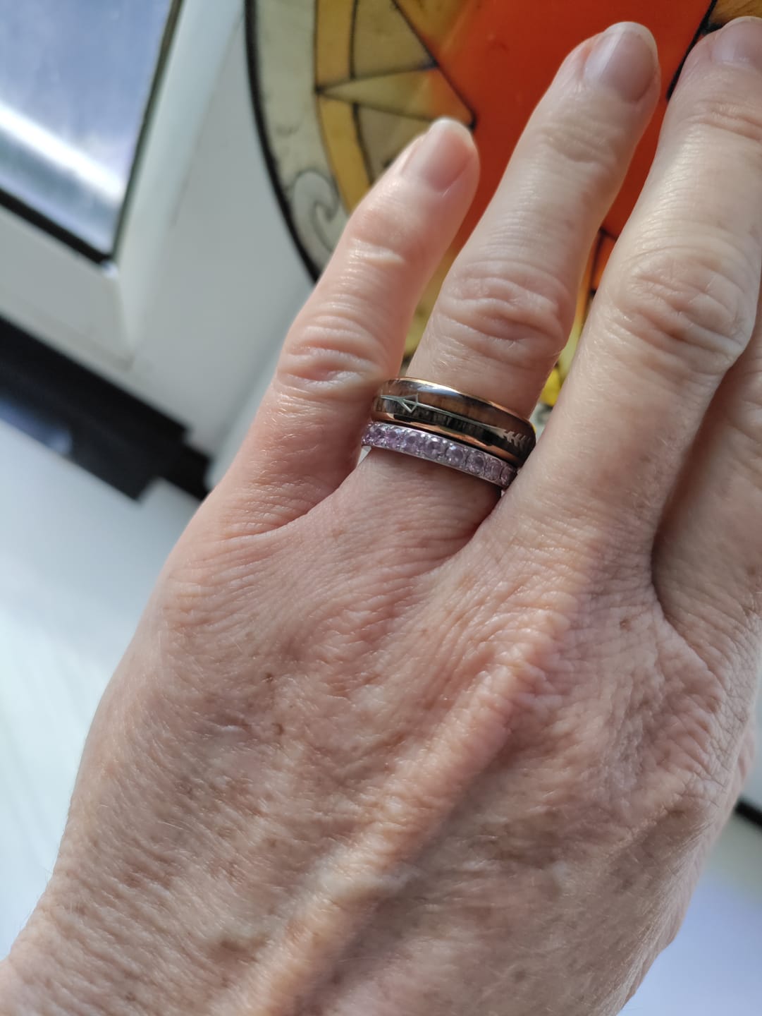 Customer photo review of The Harold Arrow Wonder Ring Set