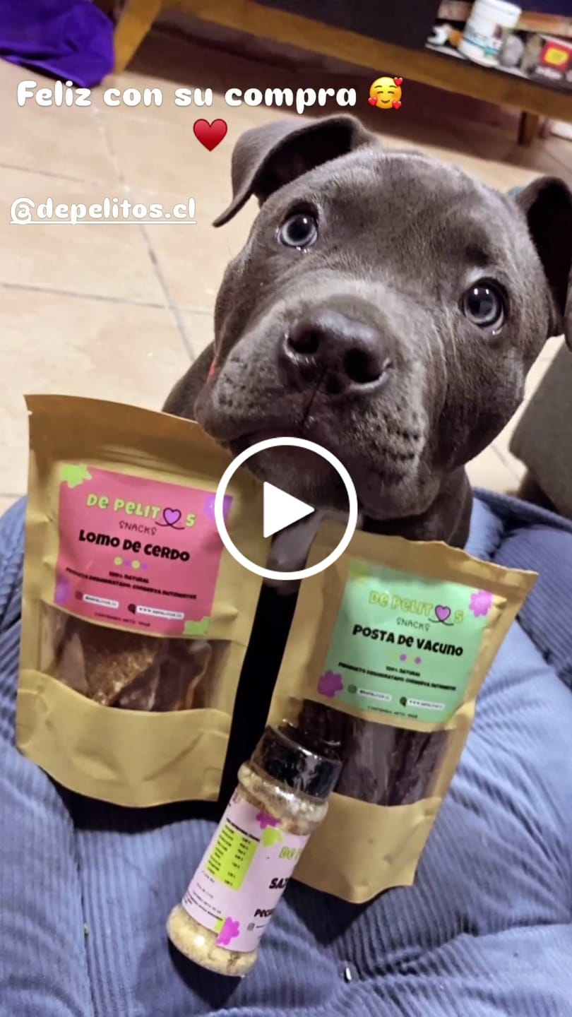 Customer video review of Lomo de cerdo
