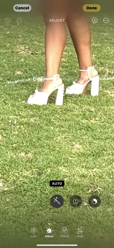 Customer photo review of ASTRELLA-WHITE PLATFORM SANDAL