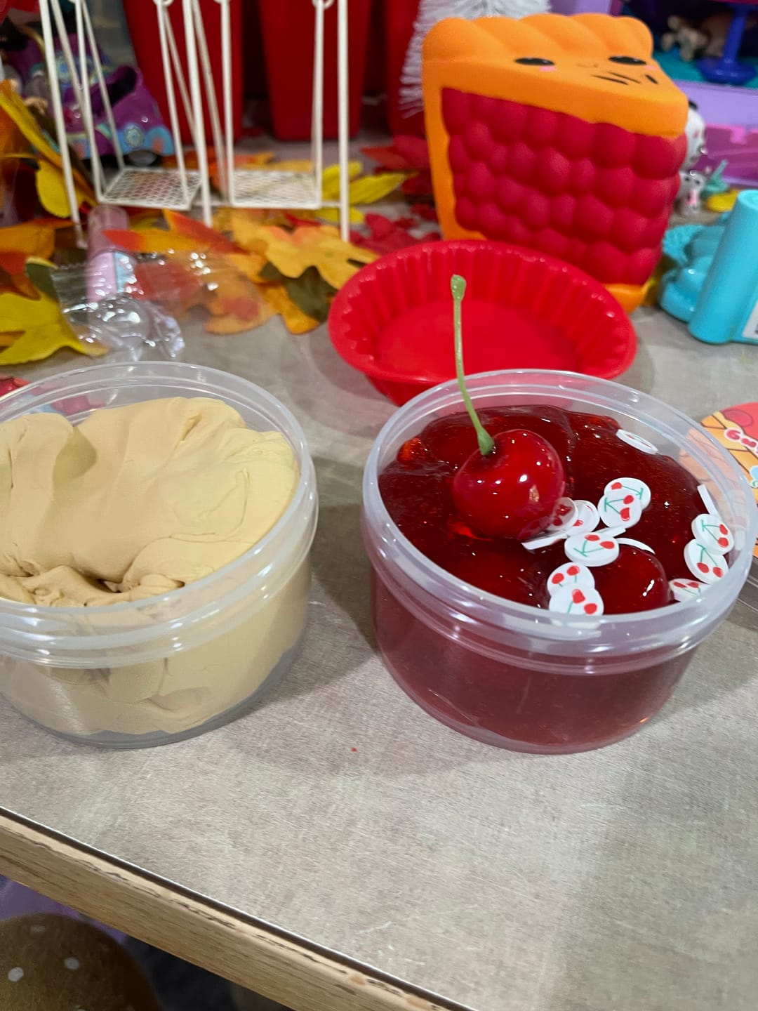Customer photo review of Monthly Slime Subscription Box