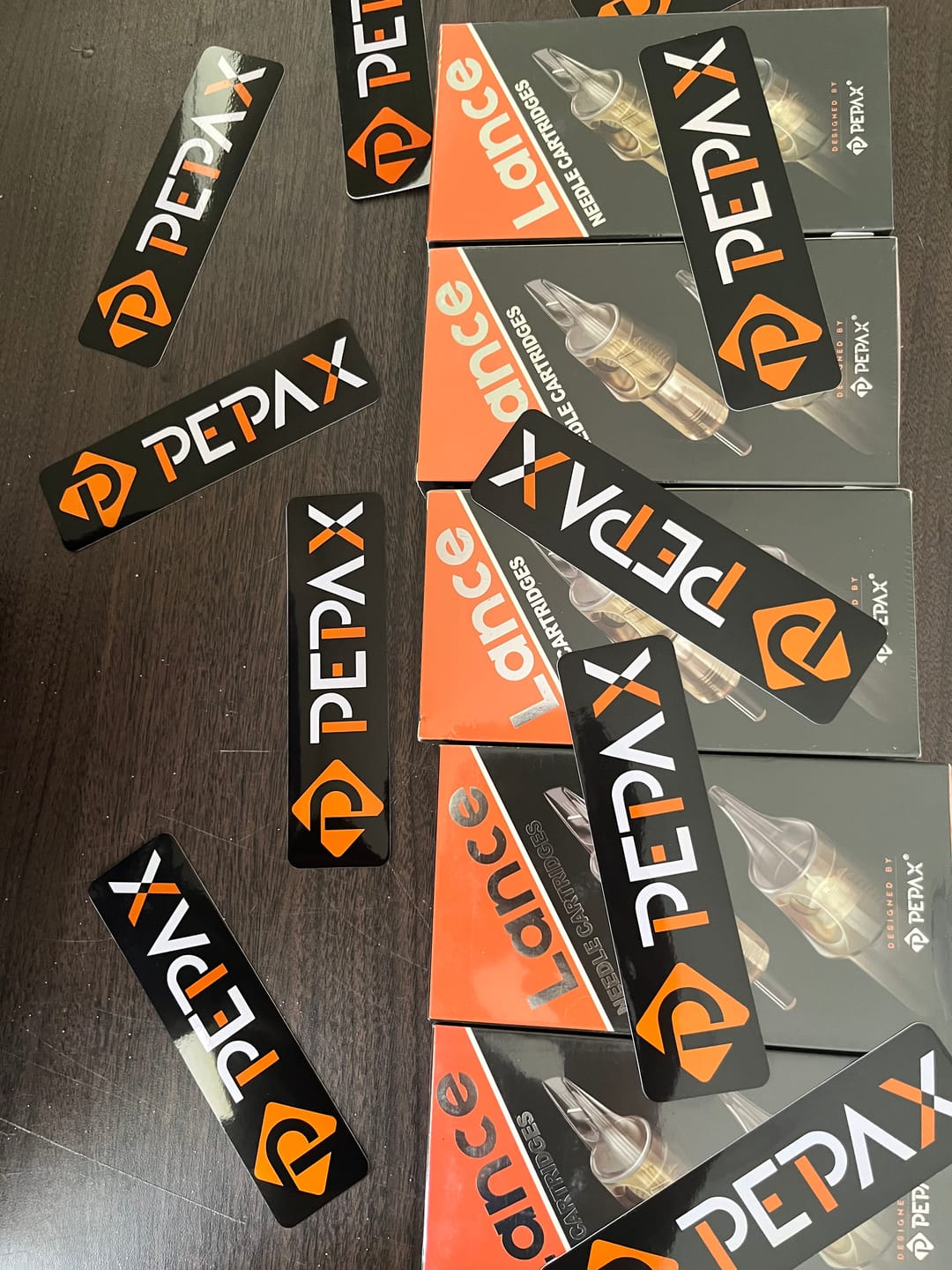 Customer photo review of PEPAX LANCE Tattoo Cartridge Needles Curved Magnum
