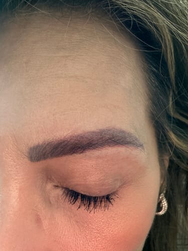 Customer photo review of Suero para pestañas y cejas